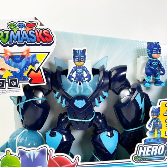 PJ Masks Robo-Catboy Preschool Toy with Lights and Sounds for Kids Ages 3 and Up - Picture 6 of 15